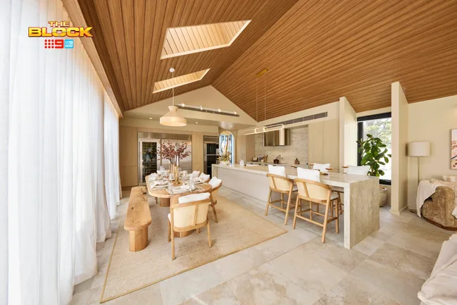 Britt and Taz kitchen The Block