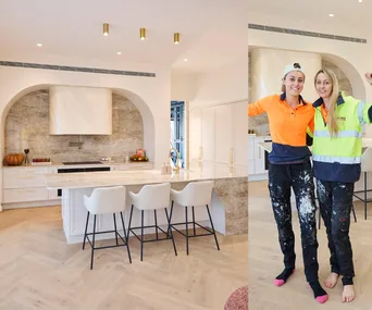 Han and Can kitchen The Block