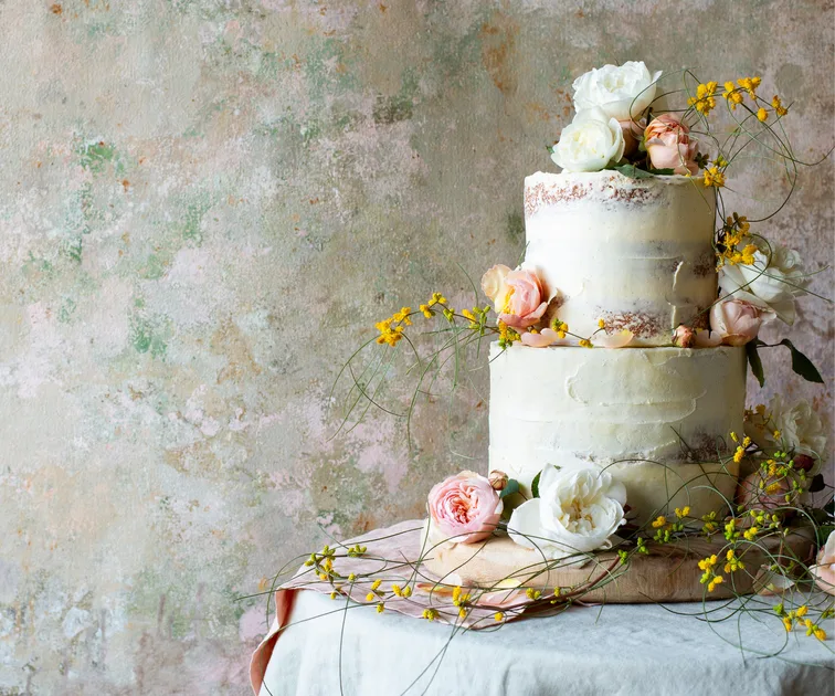 Lime And Coconut Wedding Cake | Homes To Love