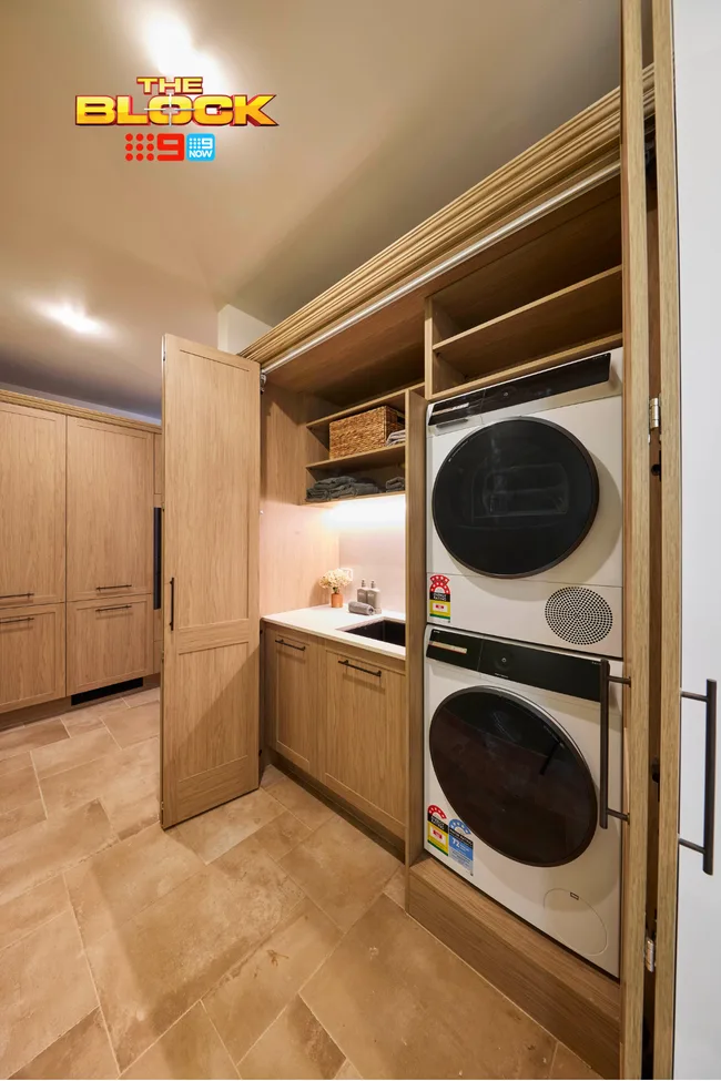 Robby and Mat's Euro laundry on The Block