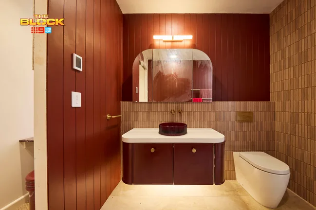 Han and Can guest ensuite The Block