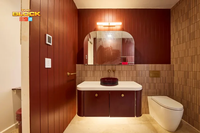 Han and Can guest ensuite The Block