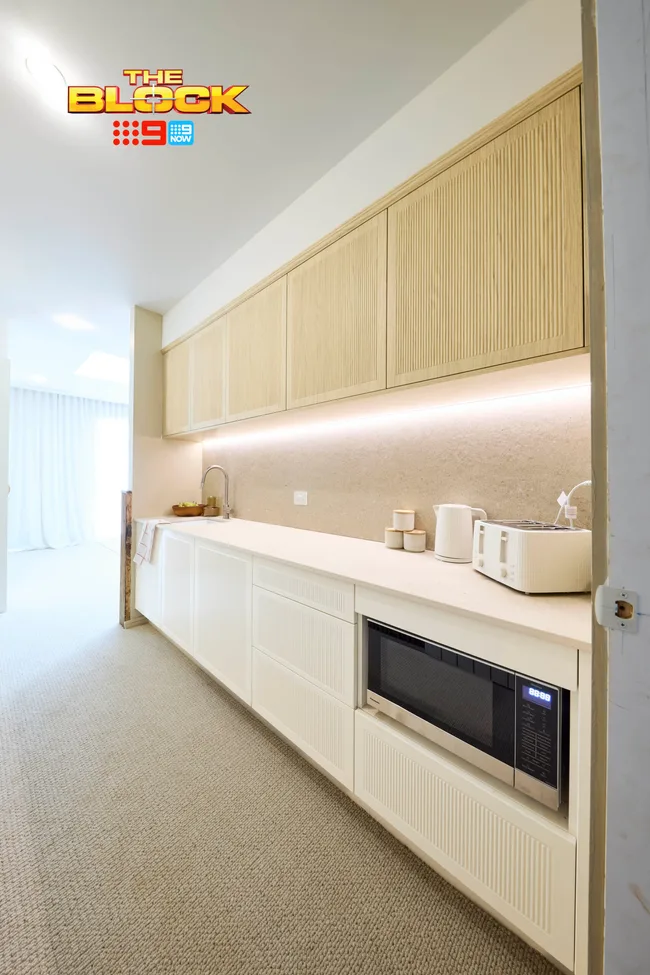 Britt and Taz guest bedroom The Block