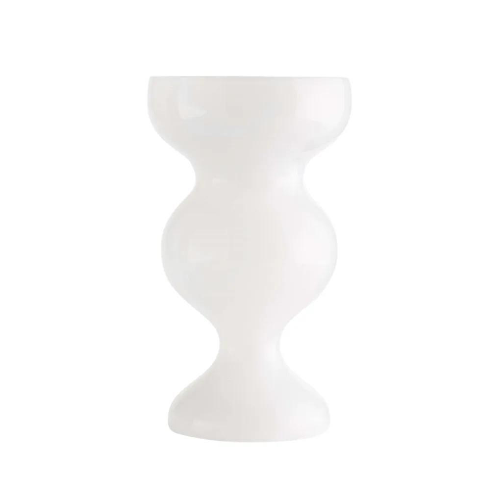 Maison Balzac GASPARD VASE IN OPAQUE WHITE