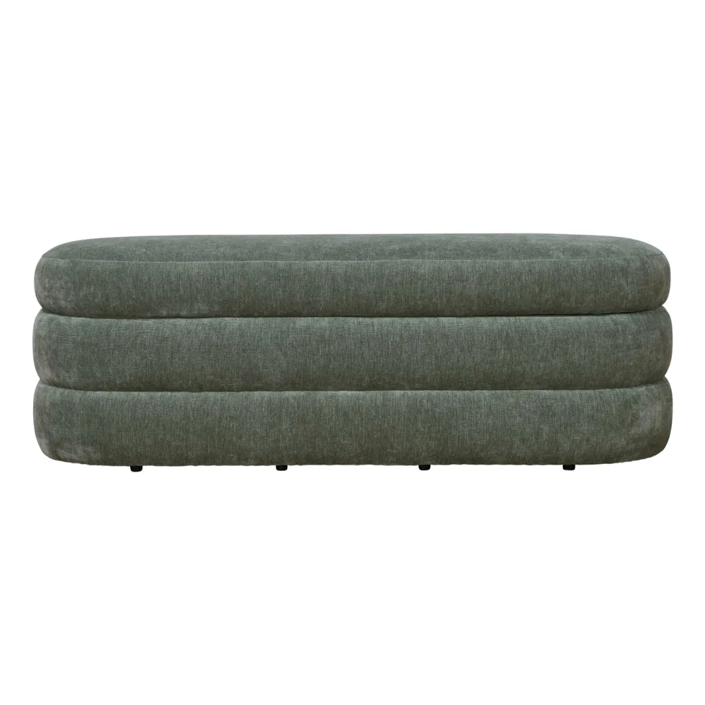 Green ottoman