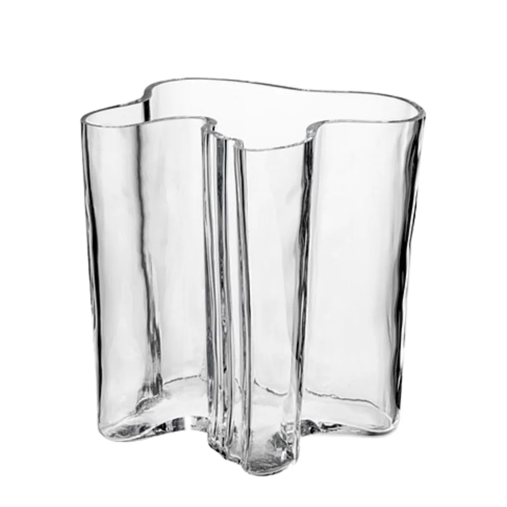 Aalto Vase 20cm Clear Iittala
