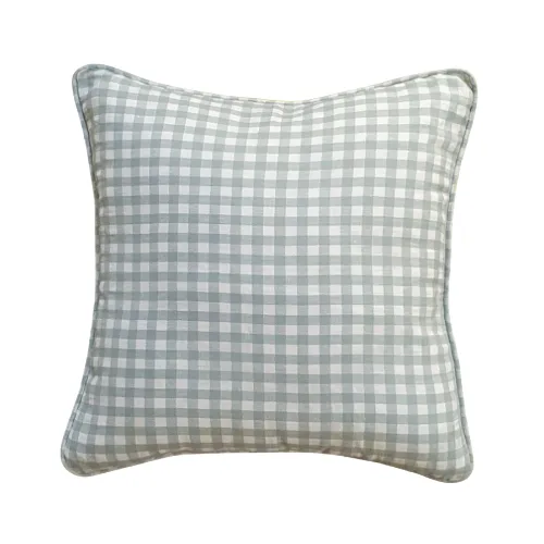 Gingham cushion