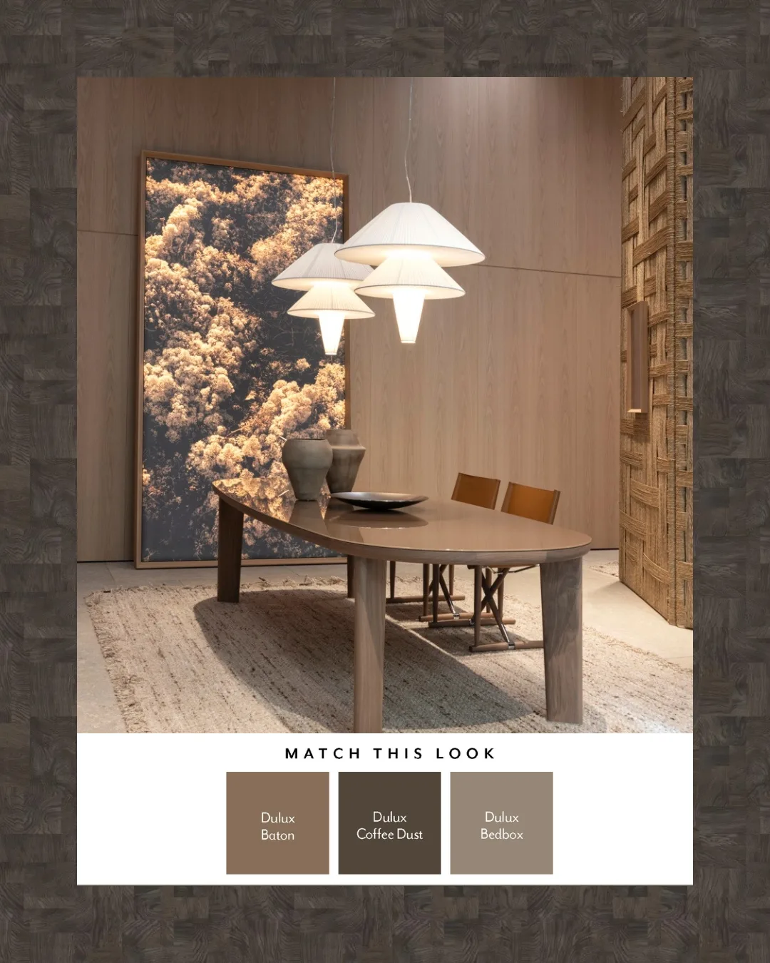 Milan Design Week 2025 colour palette brown trends
