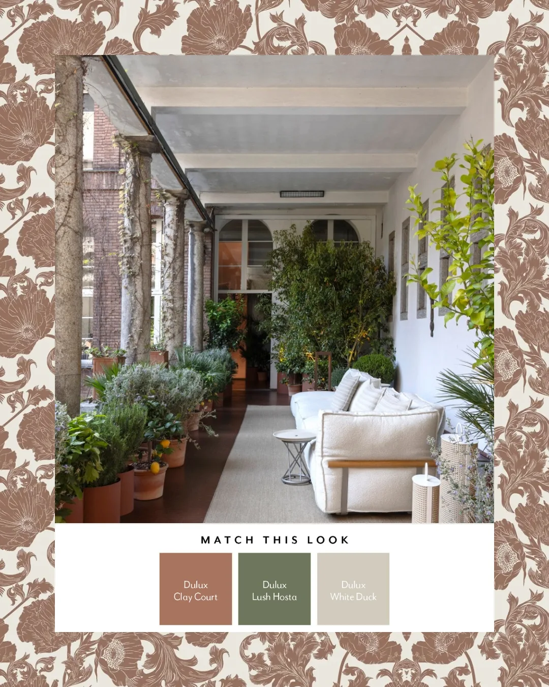 Natural white colour trend Milan Design Week 2025 colour palette. 
