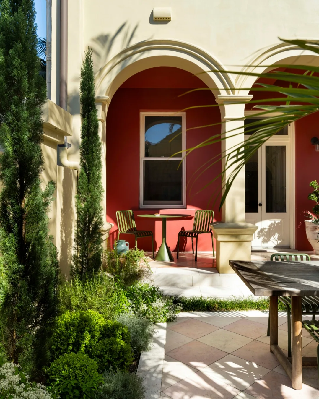 Moroccan style inner Sydney garden designed by Adam Robinson