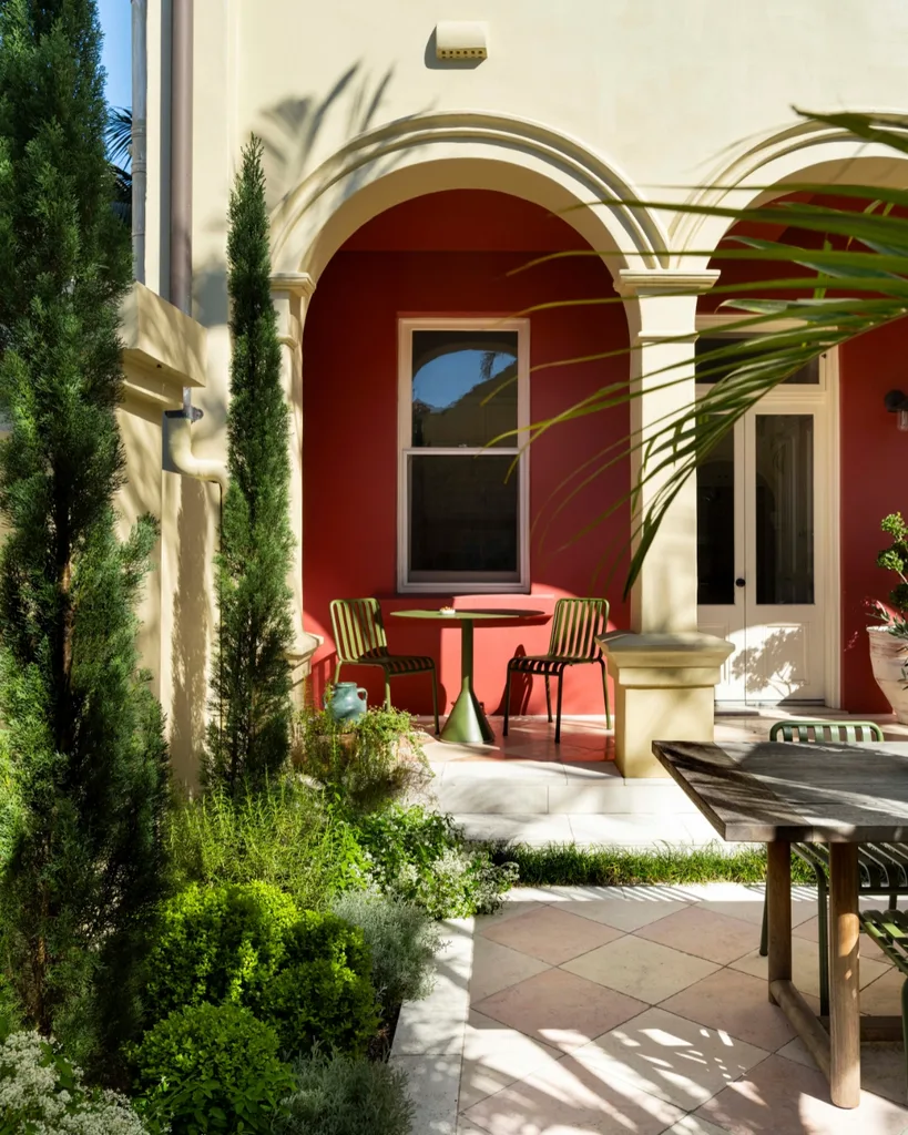 Moroccan style inner Sydney garden designed by Adam Robinson