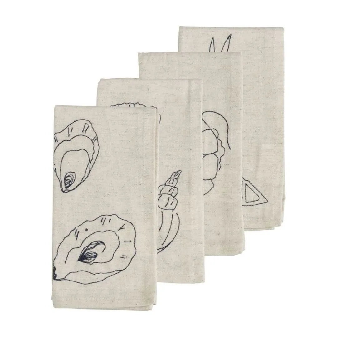 FEATHERSTONE Set of 4 Napkin
By Ecology