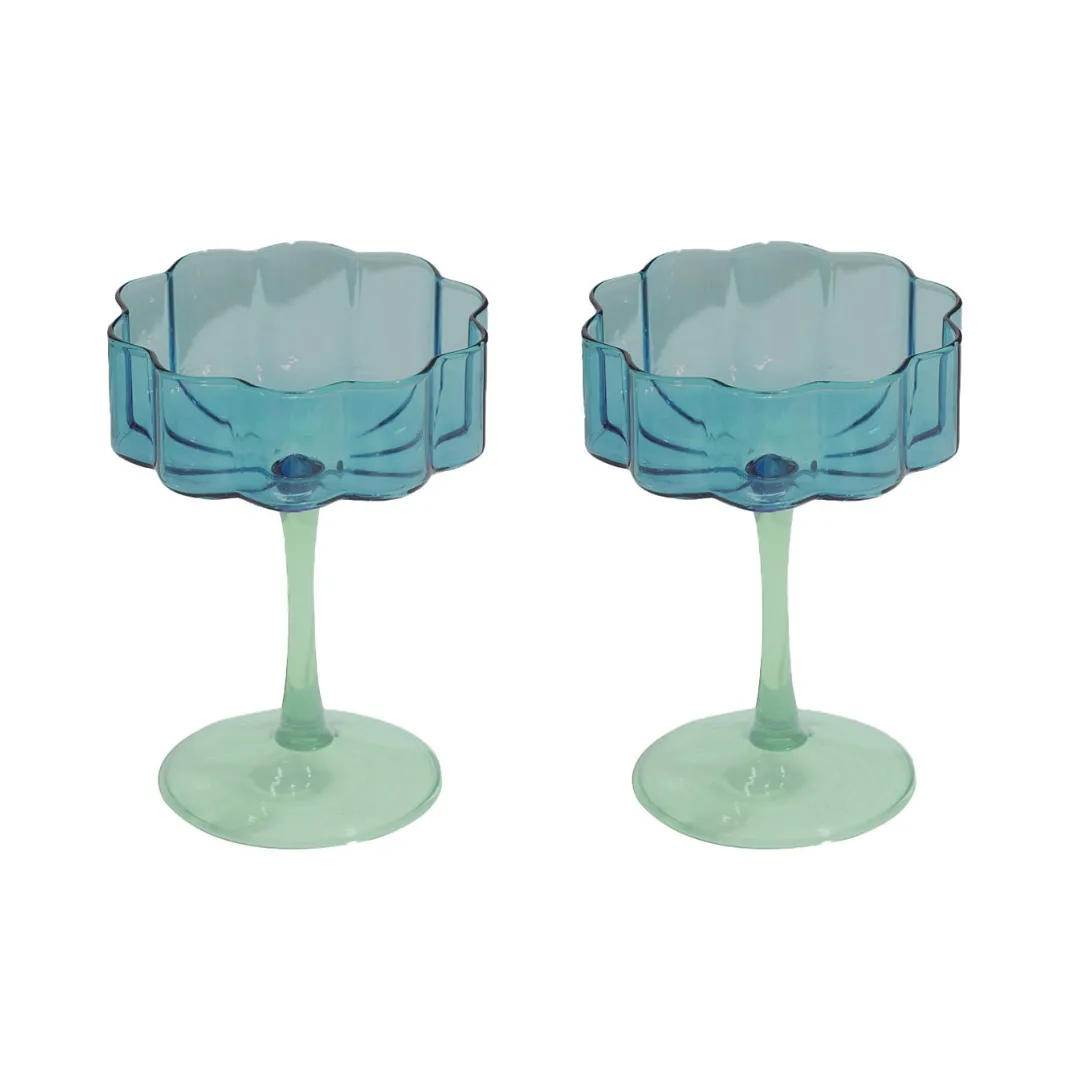 Fazeek Wave Coupe Glass Set