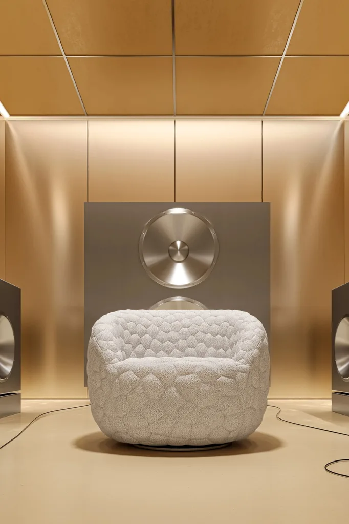 The Moooi x Robbie Williams Introvert armchair