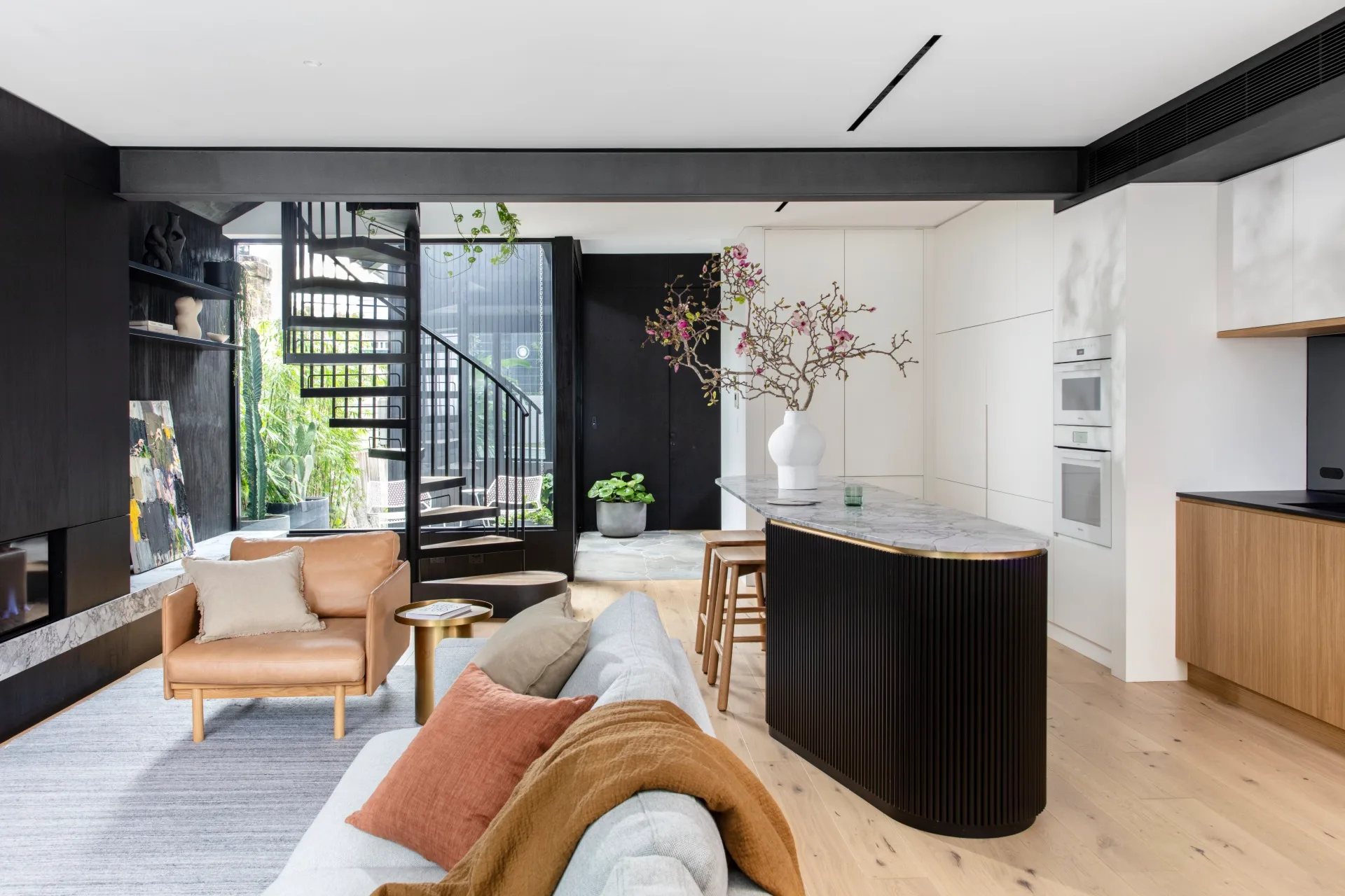 Kitchen in Mark Bell home
