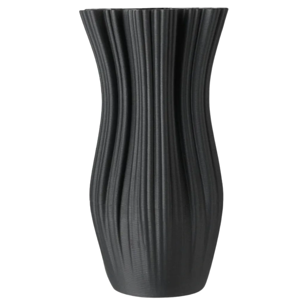 Black vase