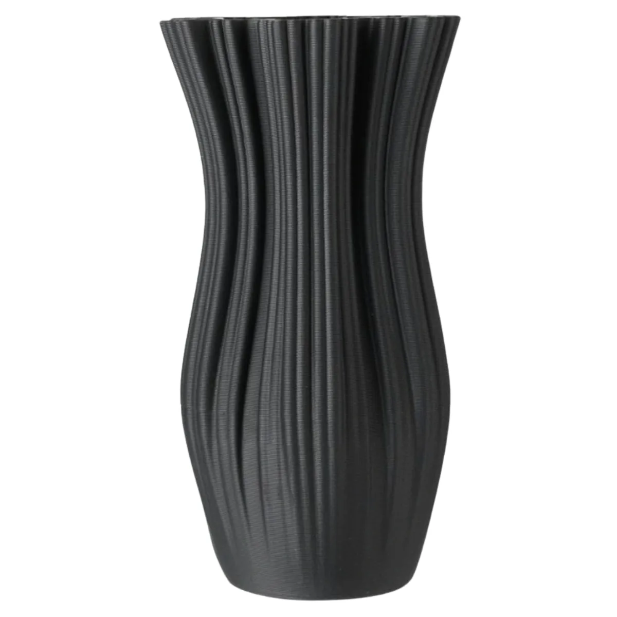 Black vase
