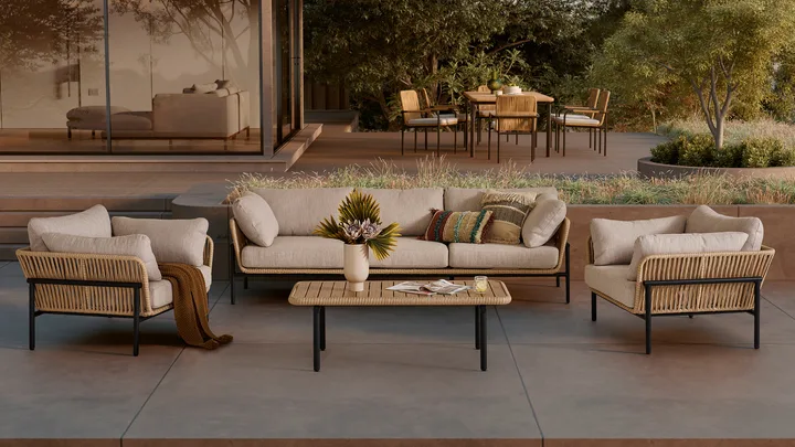 Outdoor furniture from Castlery's Black Friday sale