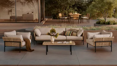 Outdoor furniture from Castlery's Black Friday sale