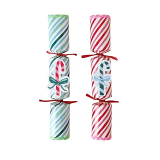 Candyland Christmas Stripe/Candy Cane Crackers, Myer