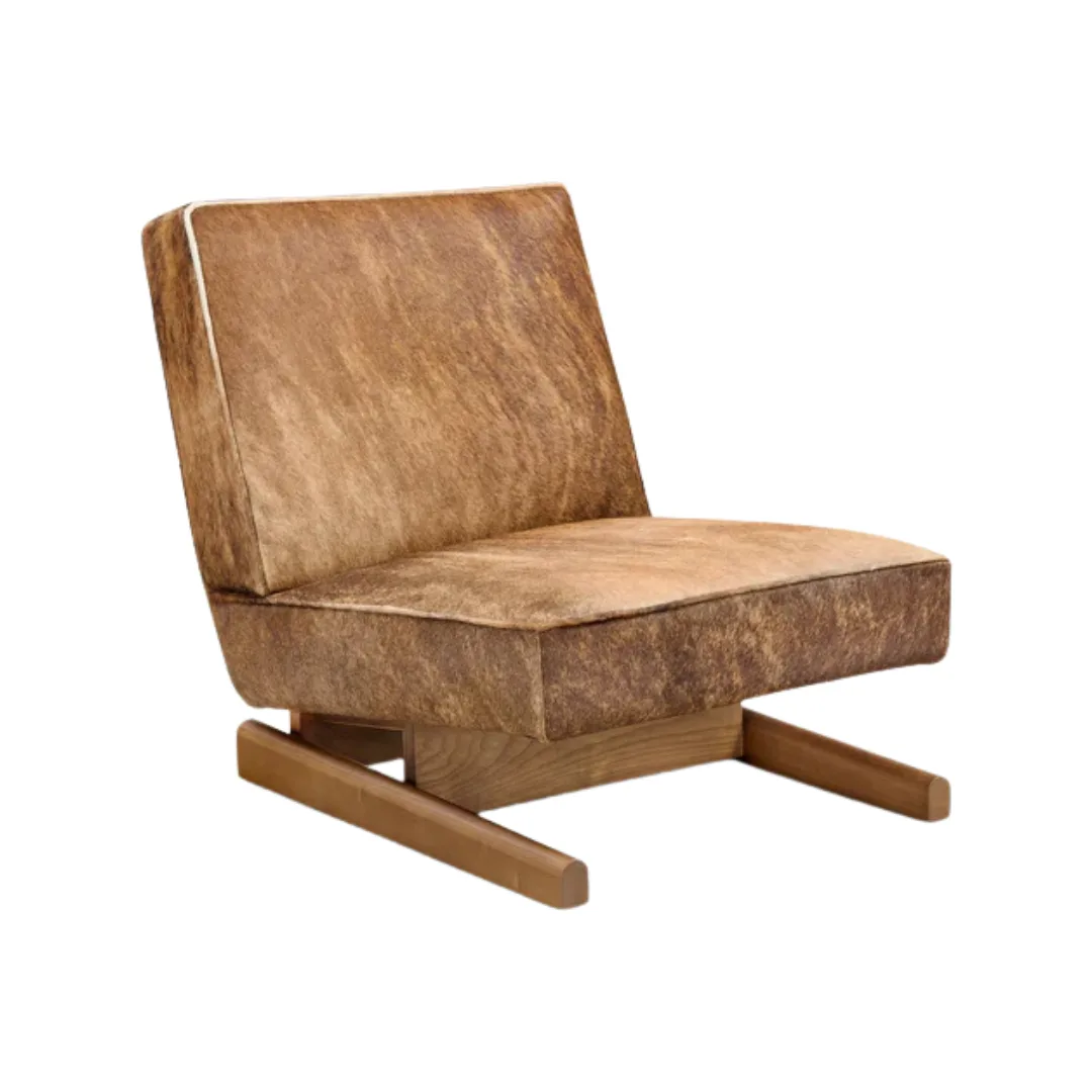 Cow Hide Migos Slipper Chair MCM House