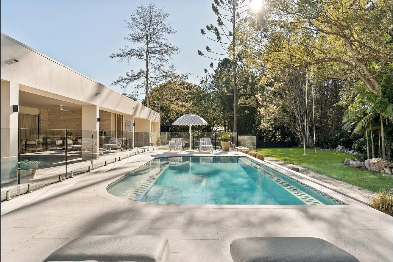 Ellie Watson's The Valle Casa pool