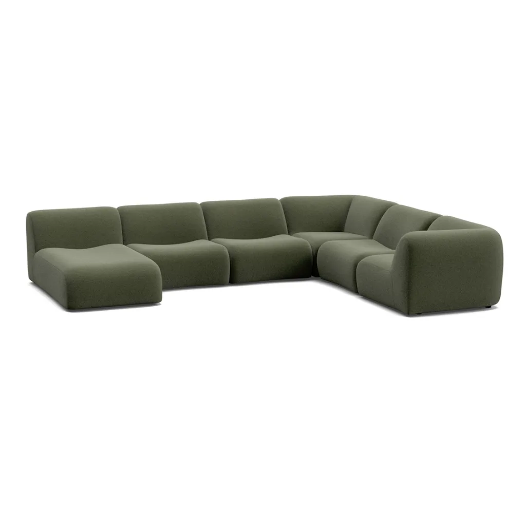 King Living 1977 Modular Corner Sofa + Chaise