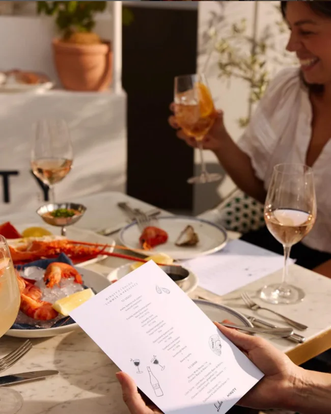 A seafood platter at Loulous