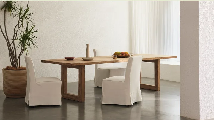 Old Elm Global Rectangular Dining Table from MCM House