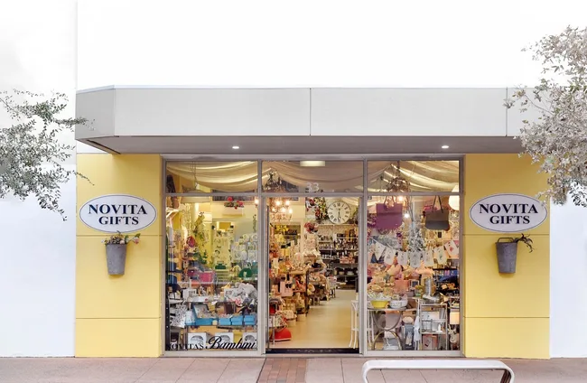 The exterior of Novita Gifts
