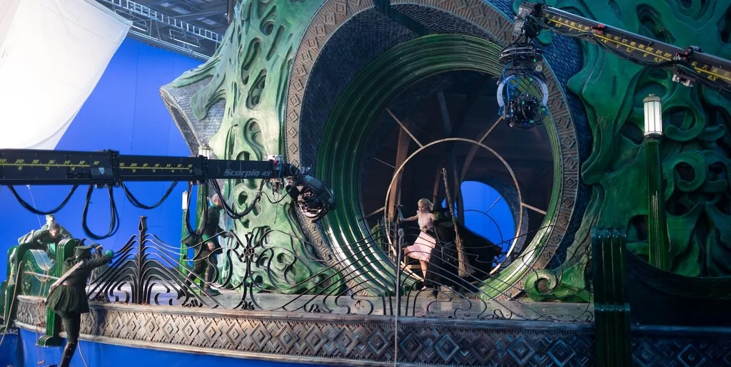 The set of the film 'Wicked'
