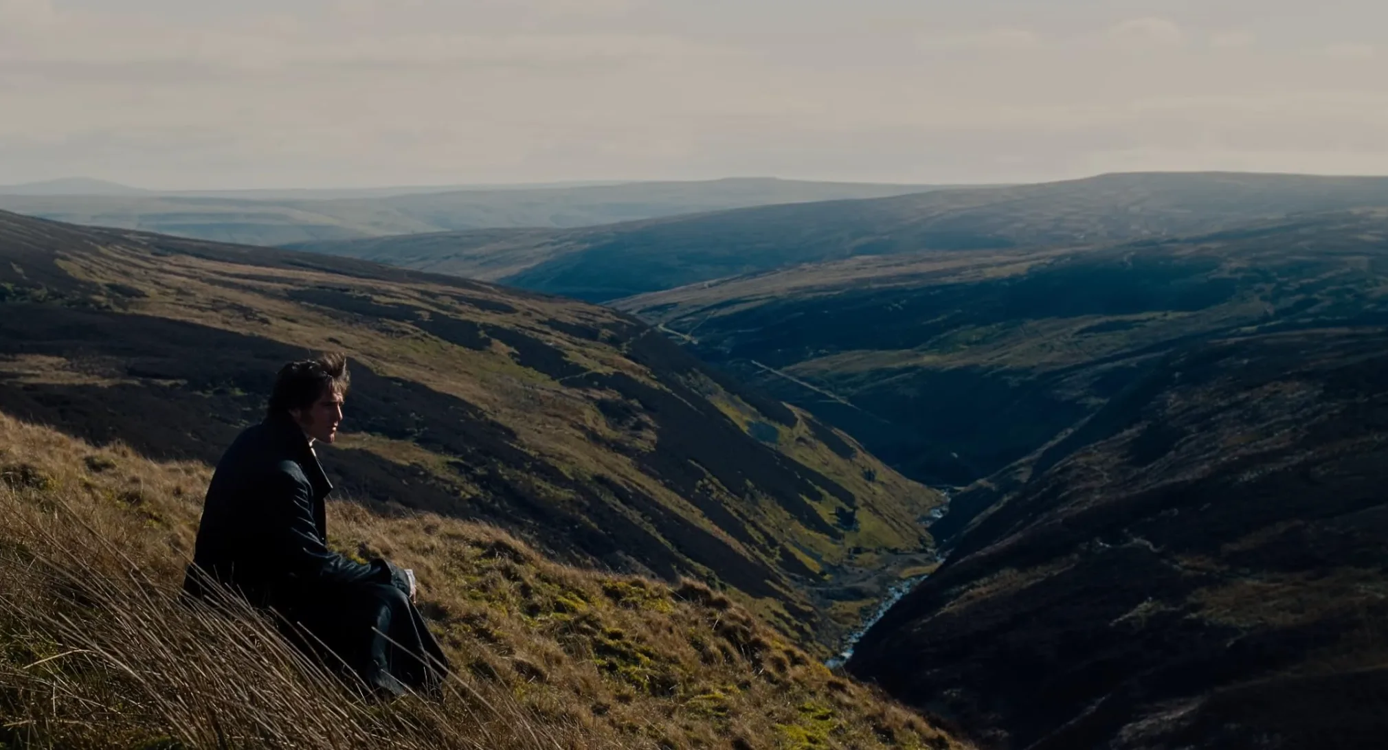 Jacob Elordi in the moors for 'Wuthering Heights'