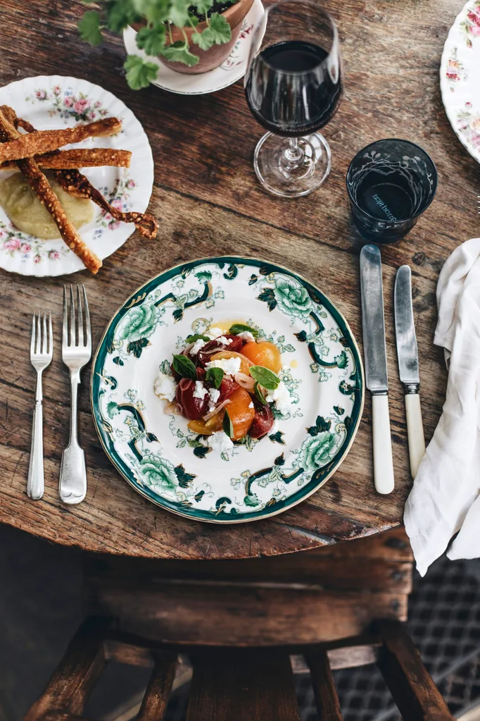 A dish served at The Pig Near Bath restaurant