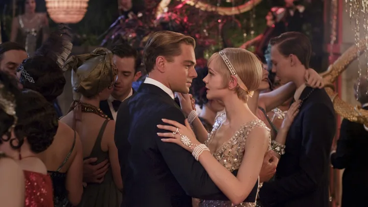 A man and woman dancing in the 20s