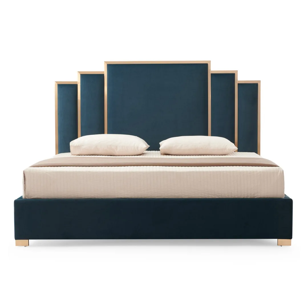 Temple & Webster Daniel Upholstered Bed