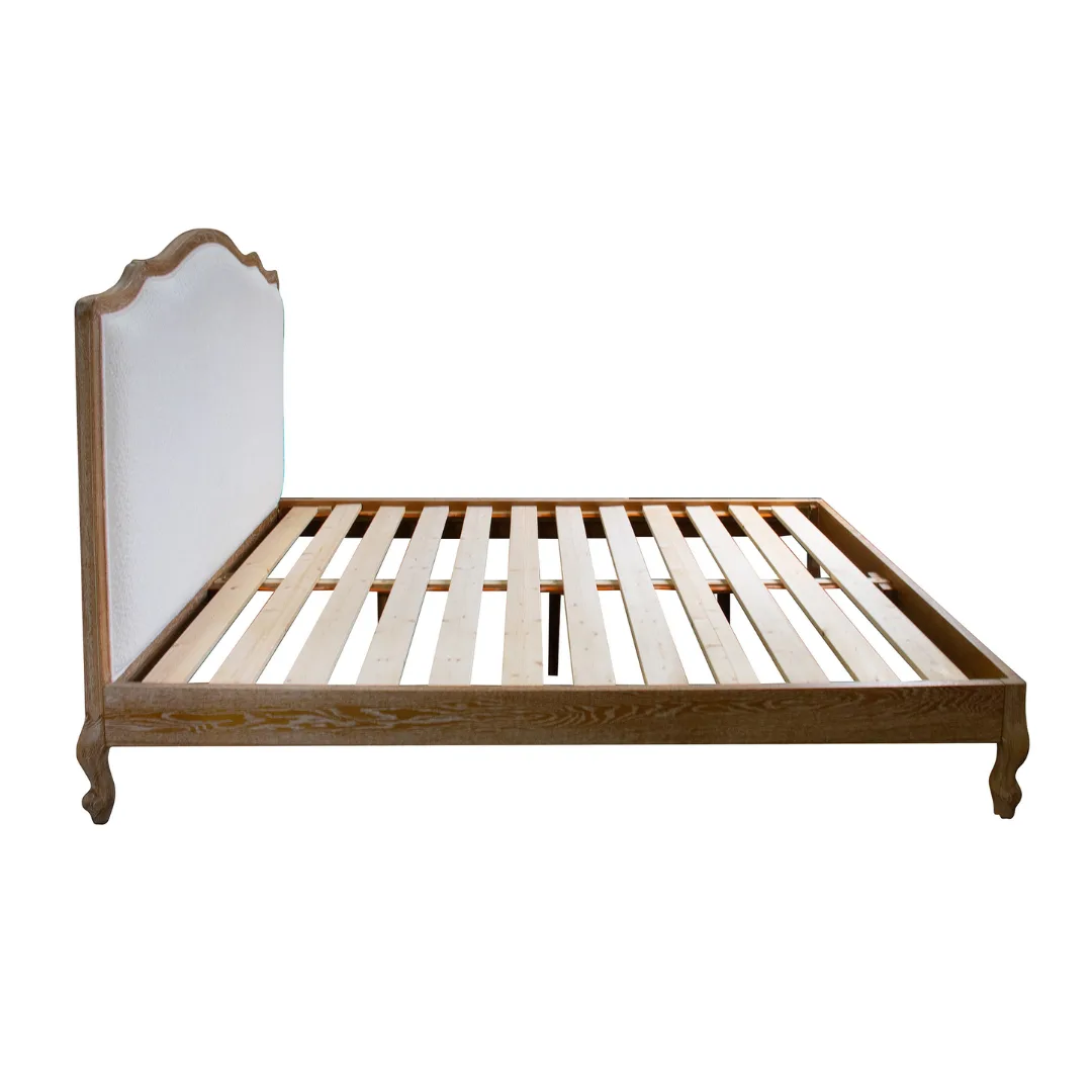 Naturally Provinicial Lucian Oak Wood Bed