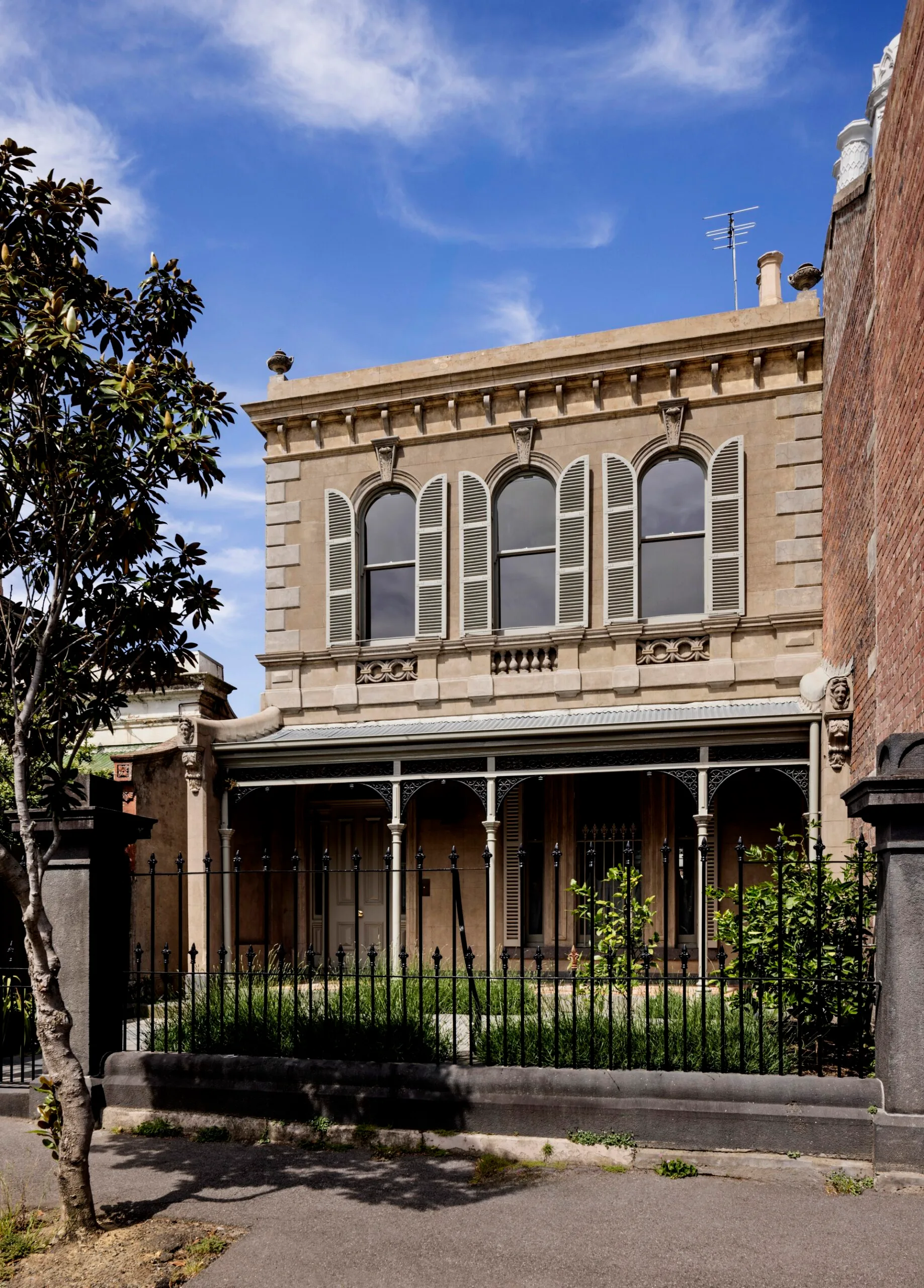 Victorian home facade