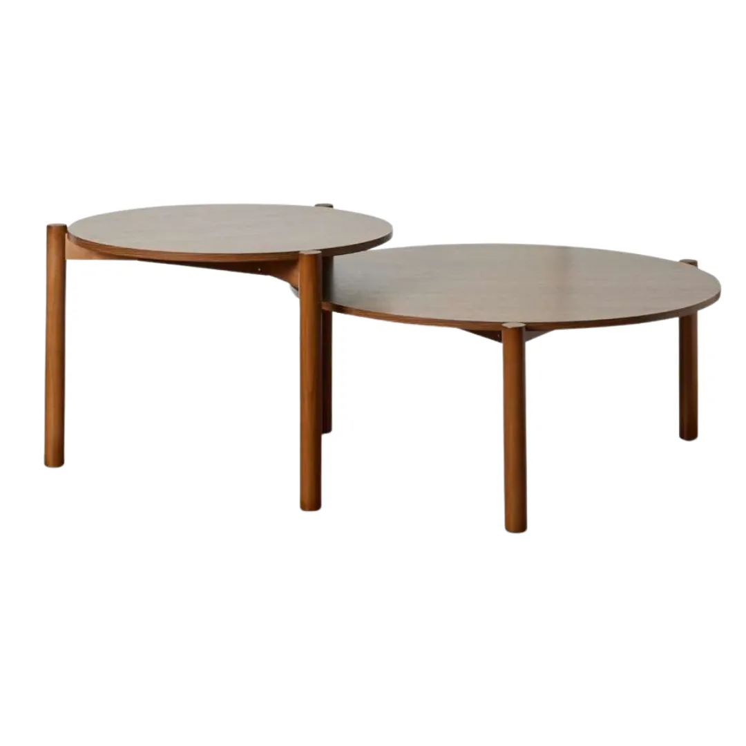 Mocka Blair Round Nesting Coffee Tables