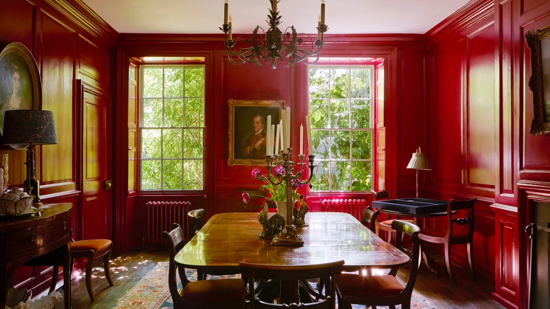 At home with Samantha Todhunter, where a pink kitchen enlivens a 1707 vicarage