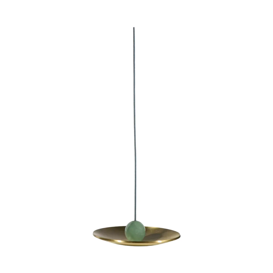 Hoseki Mari Crystal Incense Burner