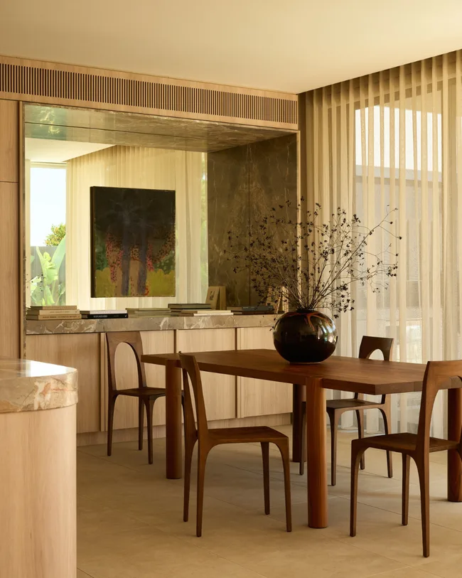 Modern organic living room
