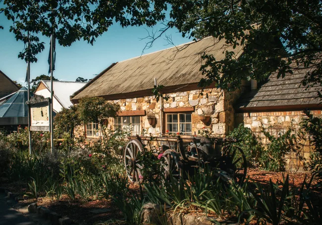 Original German-Style cottage house in Hahndorf Village in South Australia