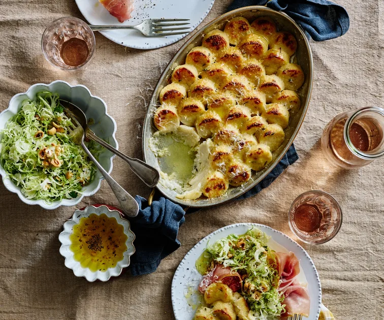 Annie Smithers' Gnocchi Alla Romana &amp; Brussels Sprouts Salad | Homes To Love