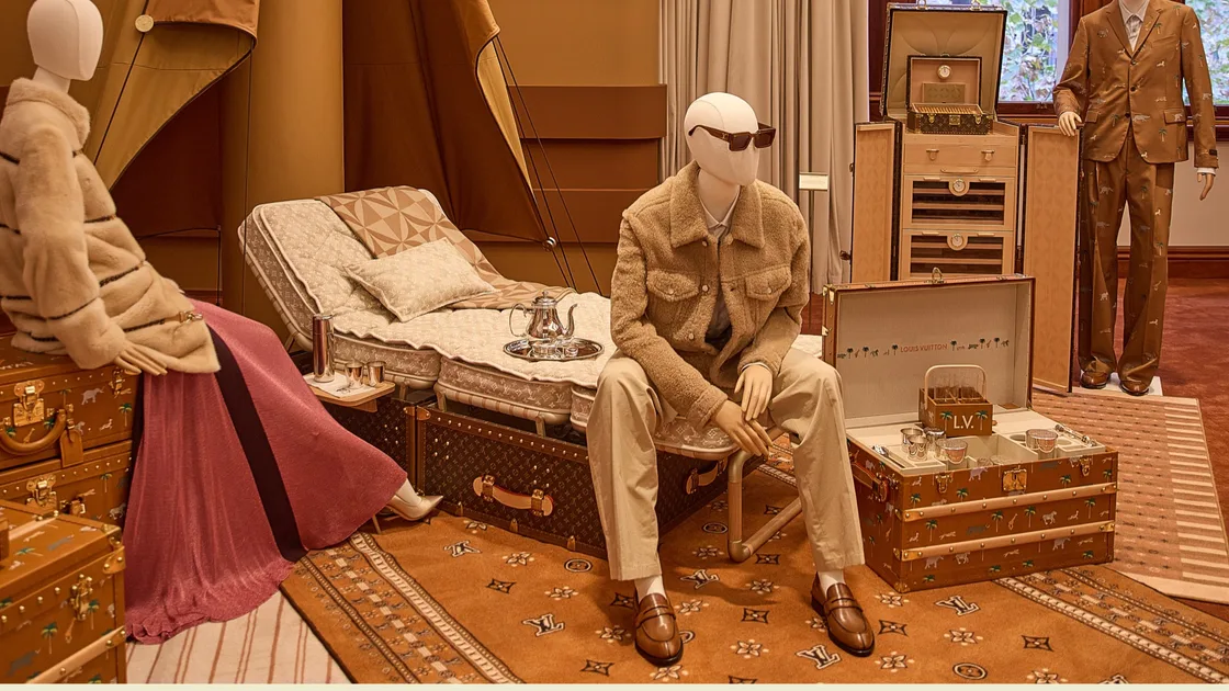 Louis Vuitton's latest exhibition is a love letter to the golden age of travel
