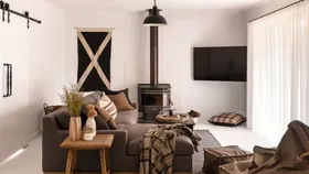 The Victoria Airbnbs where a fireplace and no plans are the ultimate luxury