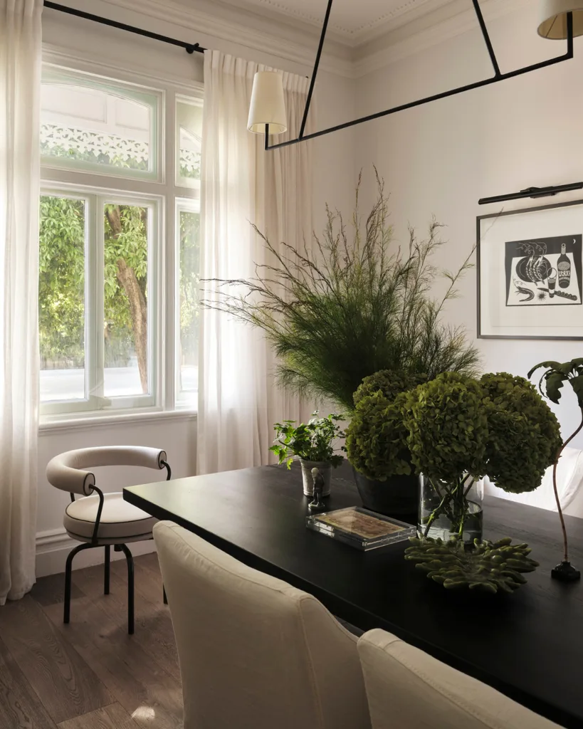 Traditional dining room