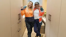 Courtney and Sev lose their winning streak with an unfinished main bedroom and walk-in robe