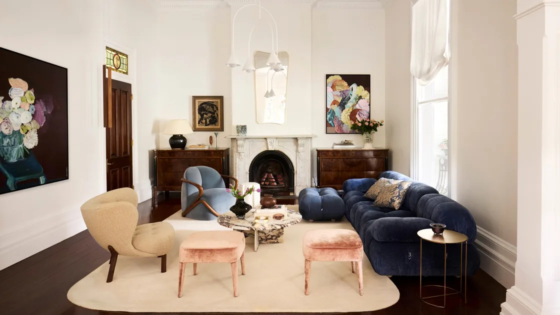 Inside a restored 1886 heritage home in Brisbane's Teneriffe