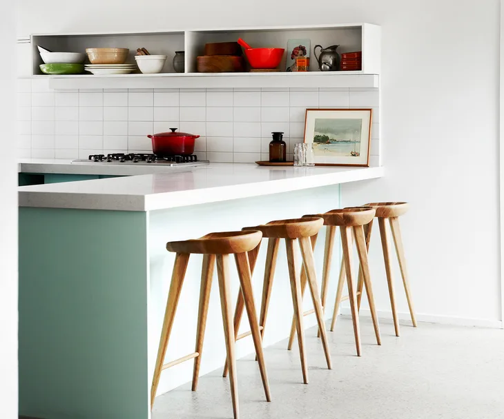 Timber kitchen bar stools