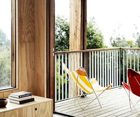 Timber balcony extension